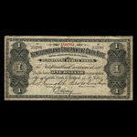 Canada, Newfoundland - Department of Public Works, 1 dollar <br /> 1909