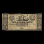 Canada, Quebec Bank, 1 dollar <br /> June 1, 1836