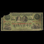 Canada, Bank of Montreal, 2 dollars <br /> January 3, 1859