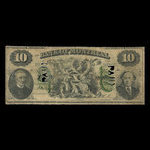 Canada, Bank of Montreal, 10 dollars <br /> March 1, 1871