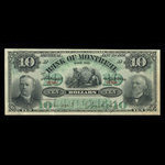 Canada, Bank of Montreal, 10 dollars <br /> January 2, 1891