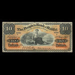 Canada, People's Bank of Halifax, 10 dollars <br /> January 2, 1900