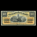 Canada, People's Bank of Halifax, 10 dollars <br /> October 1, 1901