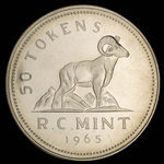 Canada, Royal Canadian Mint, 50 tokens <br /> 1965