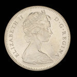 Canada, Elizabeth II, 5 cents <br /> 1966