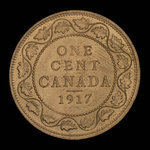 Canada, George V, 1 cent <br /> 1917