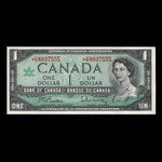 Canada, Bank of Canada, 1 dollar <br /> 1967