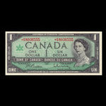 Canada, Bank of Canada, 1 dollar <br /> 1967