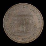 Canada, Bank of Montreal, 1 penny <br /> 1842