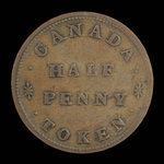 Canada, unknown, 1/2 penny <br /> 1831