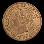 Canada, Devins & Bolton, no denomination <br /> 1867