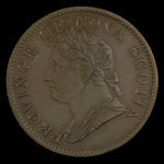 Canada, Province of Nova Scotia, 1/2 penny <br /> 1832