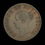 Canada, Province of Nova Scotia, 1/2 penny <br /> 1840