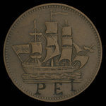 Canada, unknown, 1/2 penny <br /> 1835