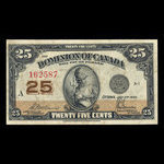 Canada, Dominion of Canada, 25 cents : July 2, 1923