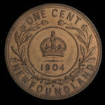 Canada, Edward VII, 1 cent <br /> 1904