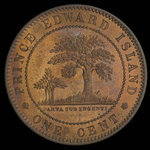 Canada, Victoria, 1 cent <br /> 1871