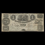 Canada, Banque Canadienne, 1 dollar <br /> August 23, 1836