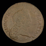 France, Louis XV, 1/2 sol : 1721