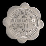 Canada, Warren Recreation Hall, 5 cents <br />