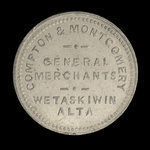 Canada, Compton & Montgomery, 5 cents <br /> 1911