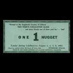 Canada, Lillooet Centennial Committee, 1 nugget <br /> August 6, 1967