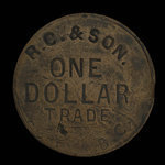 Canada, R.C. & Son, 1 dollar <br /> 1914
