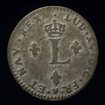 France, Louis XV, 2 sous <br /> 1741