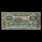 Canada, Northern Bank, 5 dollars <br /> November 1, 1905