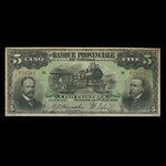 Canada, Provincial Bank of Canada, 5 dollars <br /> June 1, 1907