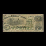 Canada, Imperial Bank of Canada, 20 dollars <br /> May 1, 1906
