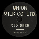 Canada, Union Milk Co. Ltd., 1 quart, homo milk <br />