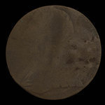 Canada, unknown, 1/2 penny <br /> 1838