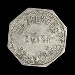 Canada, Hazelwood Dairy, 1 pint, milk <br />