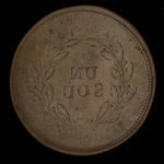 Canada, unknown, 1/2 penny <br /> 1837