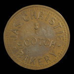 Canada, Scotch Bakery, 1 loaf, bread <br /> 1893