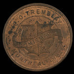 Canada, P.O. Tremblay, no denomination <br /> 1892