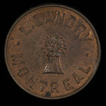 Canada, L. Landry, 1 loaf, bread <br /> 1888