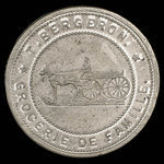 Canada, T. Bergeron, no denomination <br /> 1895