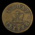 Canada, Iliffe, 1 loaf, bread <br /> 1908