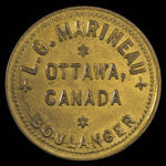 Canada, L.G. Marineau, 1 loaf, bread <br /> 1917