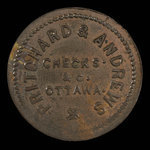 Canada, Pritchard & Andrews, no denomination <br /> 1888