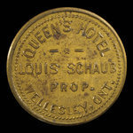 Canada, Louis Schaub, 5 cents : 1893
