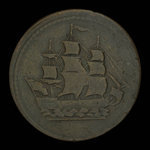 Canada, unknown, 1/2 penny <br /> 1838