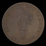 Canada, Bank of Montreal, 1/2 penny <br /> 1837