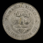 Canada, St. Leon Mineral Water Company Limited, 1 glass, St. Leon water <br /> 1890