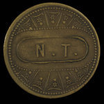 Canada, Napoleon Tremblay (N.T.), 5 cents <br /> 1895