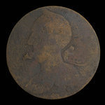 Canada, unknown, 1/2 penny <br /> 1838