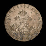 France, Louis XV, 2 sous <br /> 1741