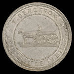 Canada, T. Bergeron, no denomination <br /> 1895